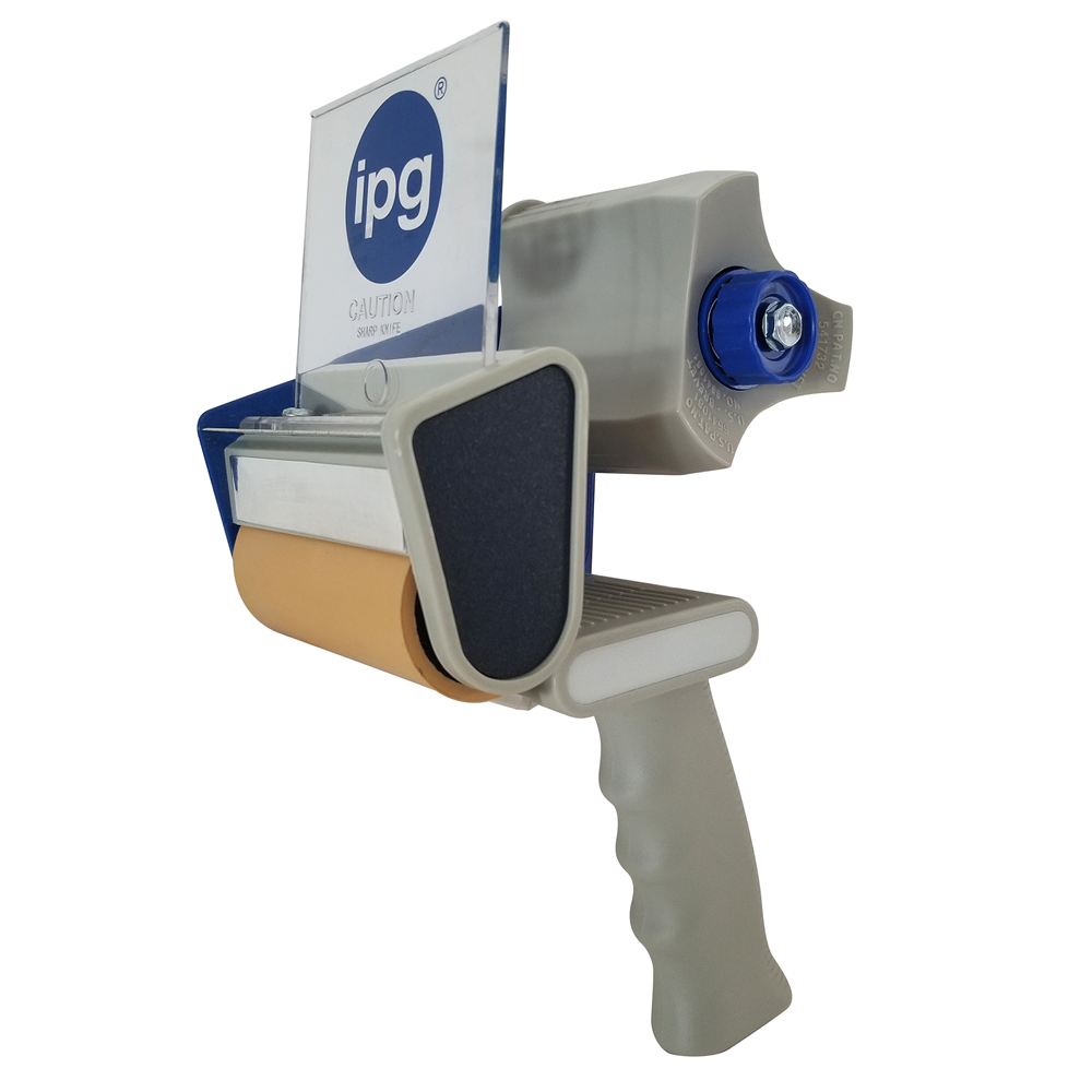 Intertape® Gray/Blue Tape Dispenser (3 in., 24/Case)